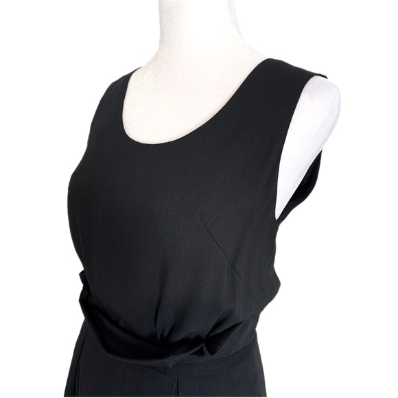 Jenni Kayne | NWOT💎RARE FIND💎Paperbag Pleat Waist Mini Dress + Pockets Black 2 - Picture 8 of 15